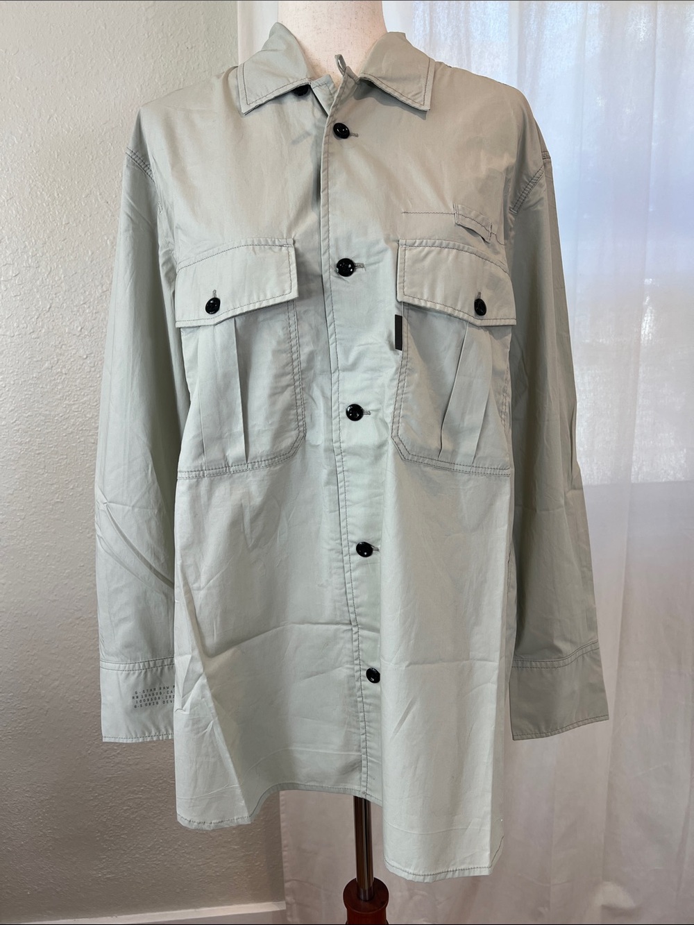 G-Star Raw Officer Boyfriend Utility Shirt Jacket. Size XL. NWT